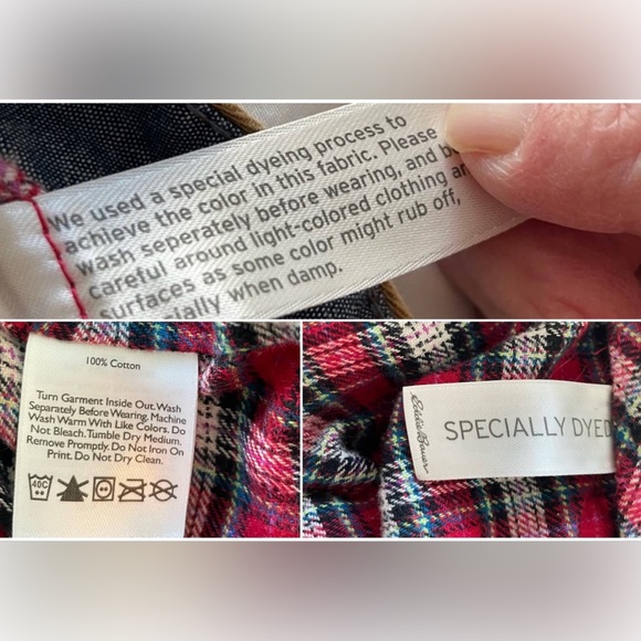 Women’s Eddie Bauer  Legend Wash Flannel-Lined Khaki Chinos  Size 2 - Picture 14 of 15